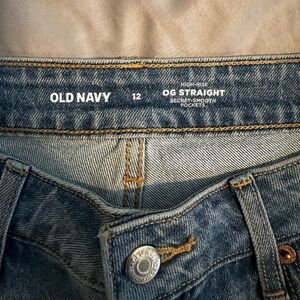 Old Navy OG Straight Classic Blue Jeans